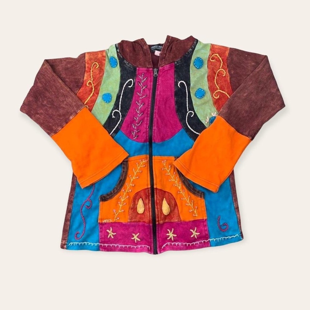 Fairy hippie cottage core jacket